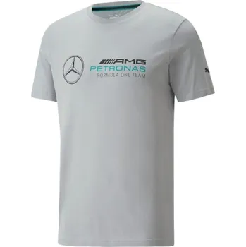 Pánské tričko PUMA Mercedes F1 Logo Tee 53422902 Silver XL