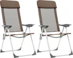 vidaXL Skládací kempingové židle…