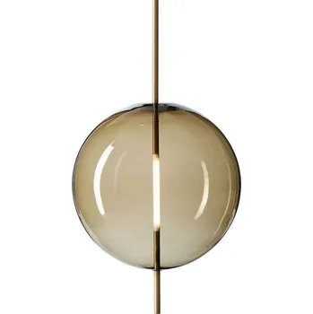 Stojací lampa Pholc Závěsná lampa Kandinsky 45, smoked brown