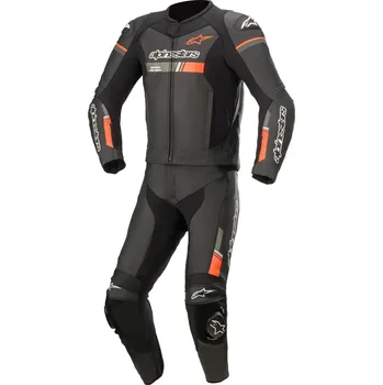 Moto kombinéza Alpinestars GP Force Chaser Black/Red Fluo 48