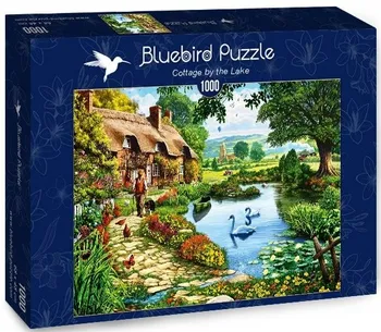 Puzzle Blue Bird Chaloupka u rybníka 1000 dílků