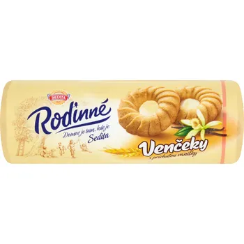 Cukrovinka Sedita Rodinné Věnečky vanilkové 100 g