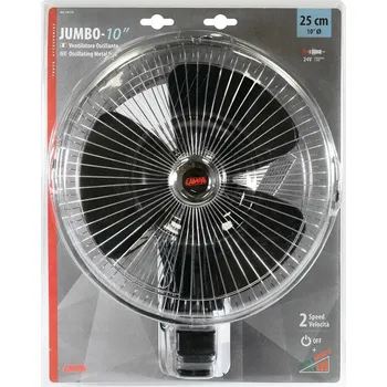 Domácí ventilátor Lampa (Italy) | Ventilátor 24V na klips, průměr 25cm, 73113