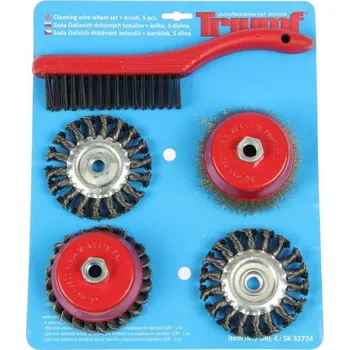 Triumf 100-06406 drátěné kotouče + drátěný kartač