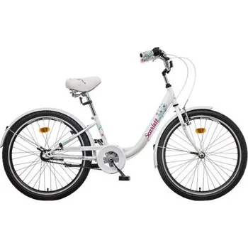 Dětské kolo LIBERTY Dětské kolo SCARLETT 3spd 24, 2025 bílo-tyrkysové