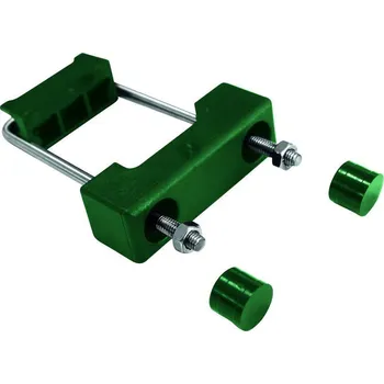Příslušenství pro plot PILECKÝ Příchytka panelu 60 x 40 mm zelená