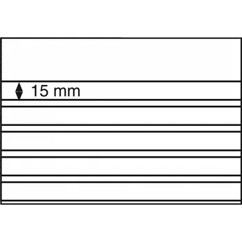 Obal pro sběratelský předmět LEUCHTTURM Volné karty, 5 řádků, 210 x 148 mm Typ: Tvrzené PVC