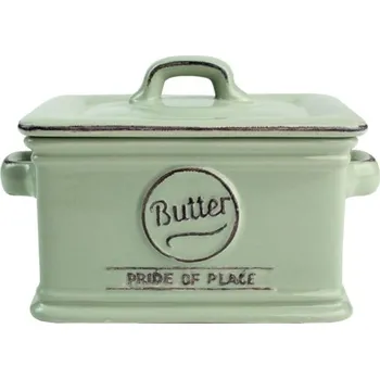 Máslenka T&G Woodware Pride of Place 13,5 x 9,7 x 10 cm starozelená