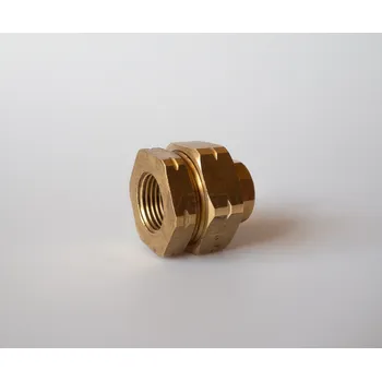 Fitinka SVIS Trade Mosazné šroubení FF přímé, ploché těsnění Velikost: 1”