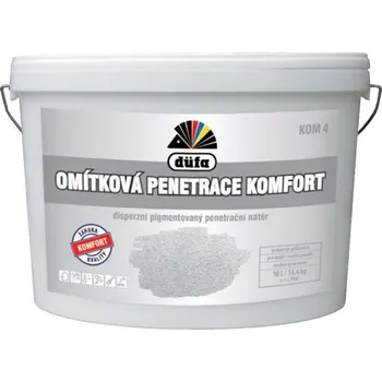 Fasádní barva Düfa Omítková penetrace KOMFORT KOM4 5 L