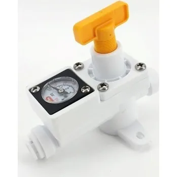 regulátor tlaku vody Regulátor tlaku s manometrem