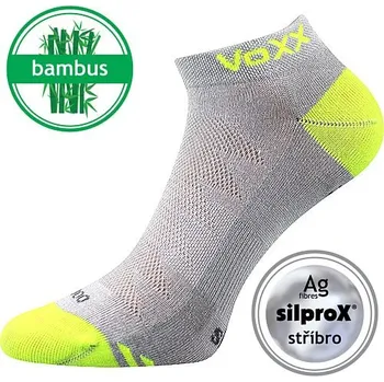 Dámské oblečení Nízké bambusové ponožky VoXX BOJAR - světle šedé Velikost: 39-42