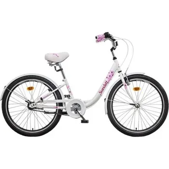 Dětské kolo LIBERTY Dětské kolo SCARLETT 3spd 24, 2025 bílo-růžové