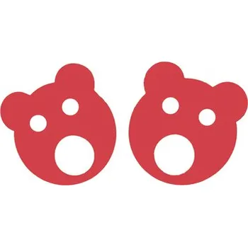 Plovací deska Matuška Dena Nadlehčovací kroužky MEDVÍDEK (pár) 200x38mm Barva: červená