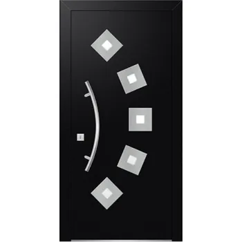 Vchodové dveře SOFT Hliníkové vchodové dveře CZ 11