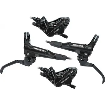 Brzda na kolo Čtyřpístkové brzdy Brzdy Shimano BR-MT520