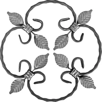 Stropní lišta Kovaný vzor h240, b240, 12x6mm