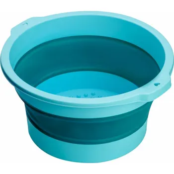 Skládací vanička na pedikúru - modrá