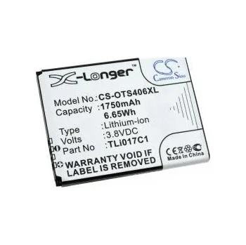 Baterie pro mobilní telefon Baterie Handy, Alcatel OT-5017, OT-5017D 3,8V 1750mAh