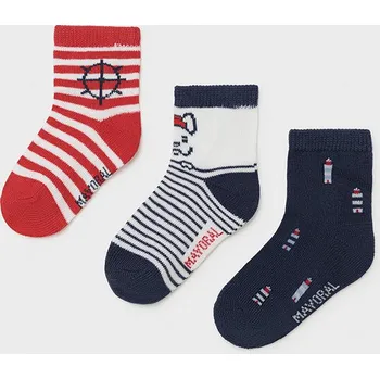 Chlapecké ponožky sada 3 ks Mayoral 10008 Velikost: 6 měsíců (EU 16-18)