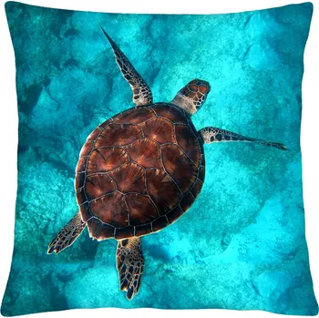 Polštář Polštář animal 57 - ŽELVA Mybesthome 40x40 cm Varianta: Povlak na polštář, 40x40 cm
