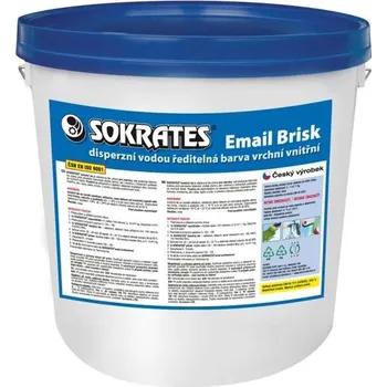 Lak na dřevo SOKRATES Email BRISK bílý, pololesklý 2 kg