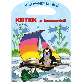 omalovánky Akim Omalovánky do ruky A4 (Krteček) Krtek a kamarádi