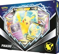 Pokémon TCG Pikachu V Box set 4x Booster + 3x extra karta