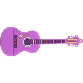 USB flash disk Microdrive USB Flash disk - 64 GB - USB 2.0 - Akustická kytara - Fialová