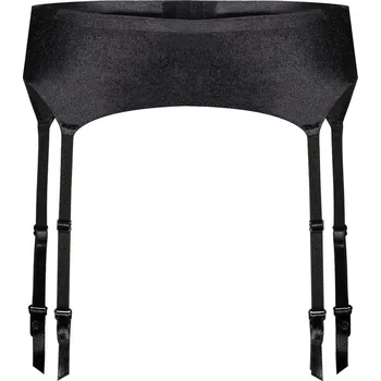 Julimex Orchid černý XL Podvazkový pás Julimex Orchid černý XL