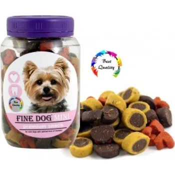 Pamlsek pro psa Fine dog mini sport mix 280g dóza