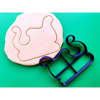 Vánoční dekorace Sáně #1 vykrajovátko