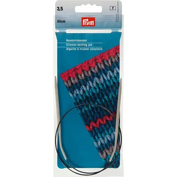 Příze Kruhové pletací jehlice Prym 50 cm, velikost 3,5