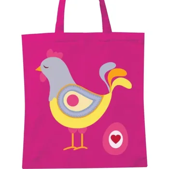 Nákupní taška Nákupní taška unisex s potiskem Kuřátko s vajíčkem