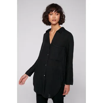 Pánská košile Soccx BLŮZA SP2203-5731-33 S, Černá