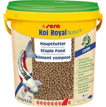 Krmivo pro rybičky KOI Royal nature large 10 l, výrobce: sera