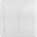 Vypínač Slim č. 5 sériový - lustrový, bílý