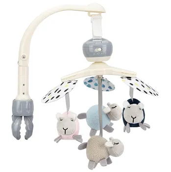 Kolotoč nad postýlku MoMi Kiki hudební kolotoč ovečky