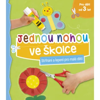 interaktivní kniha Svojtka & Co. Jednou nohou ve školce: Stříhání a lepení pro malé děti