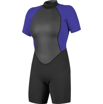 Wakeboard Neopren O'Neill Wms Reactor II Back Zip 2 mm S/S Spring black/cobalt 12 2023 - Odesíláme do 24 hodin