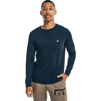 Pánské tričko NAUTICA pánské tričko s dlouhým rukávem CREWNECK L