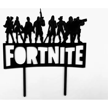 Dortová svíčka Zápich - FORTNITE #04 (postavy/děravý)