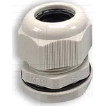 wpr1637 kabelová vývodka WAPRO Pg 29, IP68, s maticí, šedá RAL 7035 PV-29