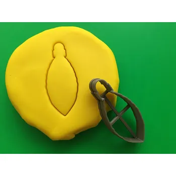 Vánoční dekorace Vánoční ozdoba (baňka) #10 vykrajovátko