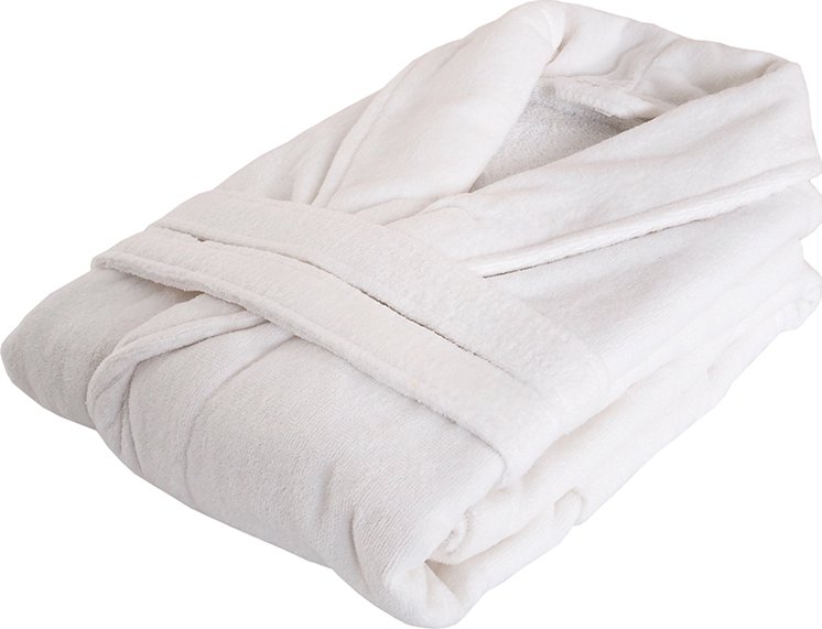 B.E.S. - Petrovice, s.r.o. Bavlněný froté župan TOP HOTEL velikost S-XXL Bílý Velikost: L