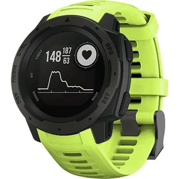 eses Silikonový řemínek pro Garmin Instinct a Instinct 2 - Světle zelený