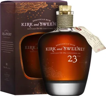 Rum Kirk and Sweeney Superior 23 y.o. 40 % 0,7 l dárkový box