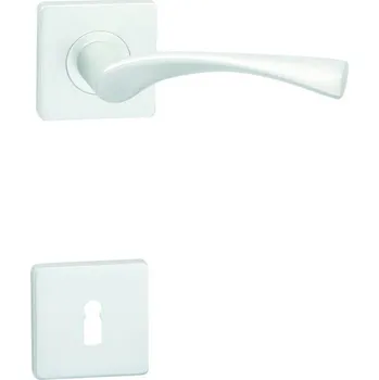 Dveřní kování COBRA GIUSSY-S Provedení: BB (pokojový klíč), Povrch: F1 - stříbrný elox