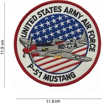 Nášivka Nášivka United States army Air Force P-51 Mustang 11,9 cm