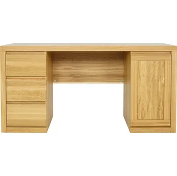 Psací stůl Drewmax BR302 dřevěný psací stůl masiv dub